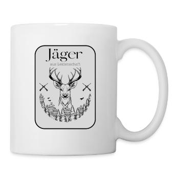 Jäger aus Leidenschaft! Waidmannsheil! - Tasse - Weiß - Rechts