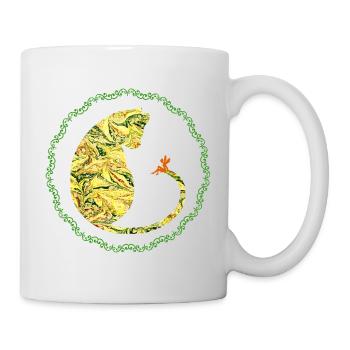 Cat with Fairy E 277 - Mug - white - Right