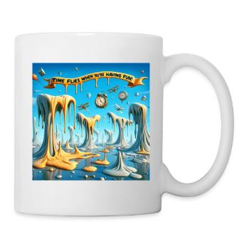 Melting objects - Tasse - Weiß - Rechts