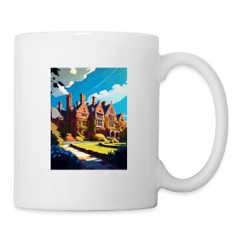 Chartwell Decoration Vintage Travel Poster WPA Art - Mug - white - Right