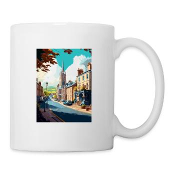 Ulverston Decoration Vintage Travel Poster WPA Art - Mug - white - Right