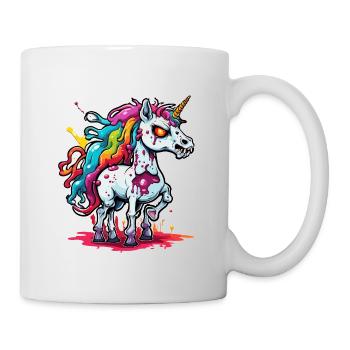 Unicorn / mythical creatures / fairy tales / magic / glitter - Mug - white - Right