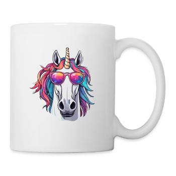 Unicorn / mythical creatures / fairy tales / magic / glitter - Mug - white - Right