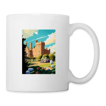 Walmer Angleterre Kent Vintage voyage affiche Souvenir - Mug blanc - blanc - Droite