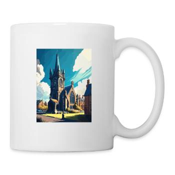 St Andrews Scotland Vintage Travel Poster Souvenir - Mug - white - Right