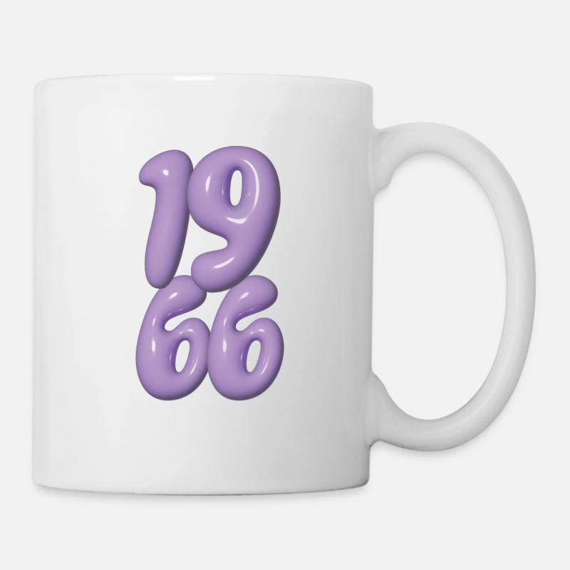 Vintage 1966 - Tasse - Weiß