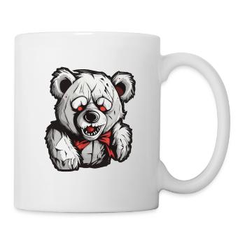 Teddybär / Kuscheltier / Stofftier / Geschenkidee - Tasse - Weiß - Rechts