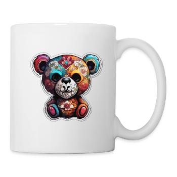 Teddybär / Kuscheltier / Stofftier / Geschenkidee - Tasse - Weiß - Rechts