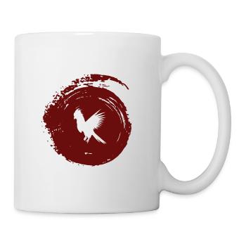 Papagei Kakadus Vogel - Tasse - Weiß - Rechts