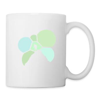 Kletterwand Felsklettern Kletterer - Tasse - Weiß - Rechts