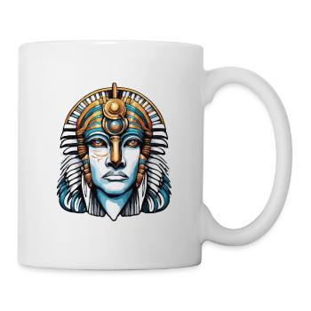 Egypte / Pharaon / Momies / Hiéroglyphes / Sphinx - Mug blanc - blanc - Droite
