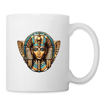 Egypte / Pharaon / Momies / Hiéroglyphes / Sphinx - Mug blanc - blanc - Droite