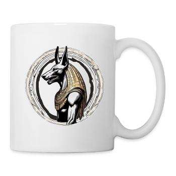 Ägypten / Pharao / Mumien / Hieroglyphen / Sphinx - Tasse - Weiß - Rechts