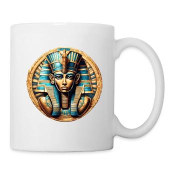 Egypte / Pharaon / Momies / Hiéroglyphes / Sphinx - Mug blanc - blanc - Droite