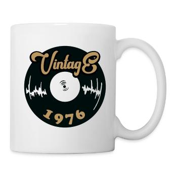 Vintage 1976 - Tasse - Weiß - Rechts
