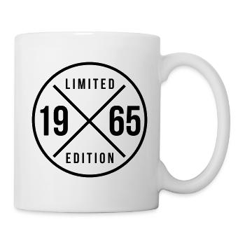 1965 Cercle 59e anniversaire Changement de couleur - Mug blanc - blanc - Droite