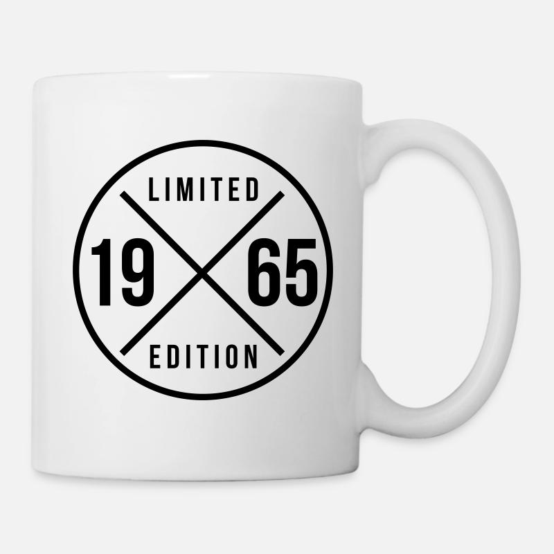 1965 Cercle 59e anniversaire Changement de couleur - Mug blanc - blanc