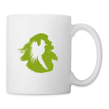 Bird Flying Cockatiel - Mug - white - Right