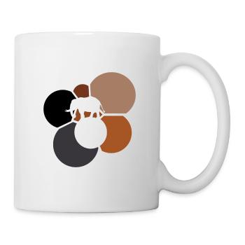 Zirkuszelt Elefanten Clown - Tasse - Weiß - Rechts