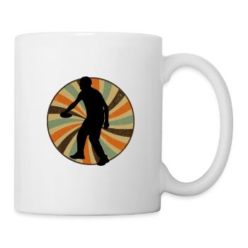 Frisbee Discgolf - Tasse - Weiß - Rechts