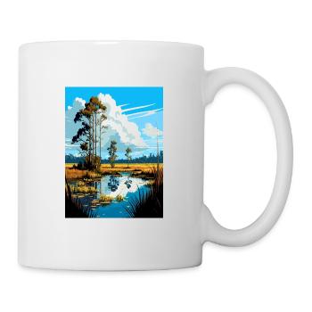 Big Cypress National Preserve Florida Souvenir - Tasse - Weiß - Rechts