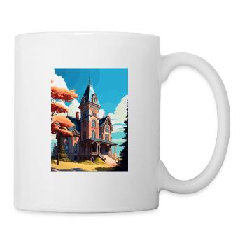Olana State Historical Site New York Travel Poster - Mug - white - Right