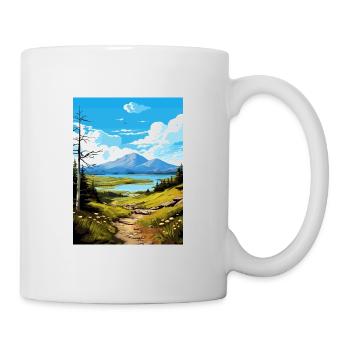 Souvenir de la réserve faunique nationale de Kodiak en Alaska - Mug blanc - blanc - Droite