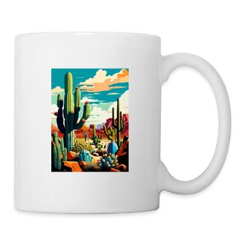 Orgelpfeifenkaktus National Monument Arizona Reisen - Tasse - Weiß - Rechts