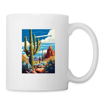 Orgelpfeifenkaktus National Monument Arizona Reisen - Tasse - Weiß - Rechts