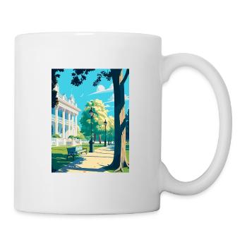 Hyde Park Londres Vintage voyage affiche Souvenir - Mug blanc - blanc - Droite