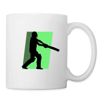 Cricket Joueurs de cricket Équipe de cricket - Mug blanc - blanc - Droite