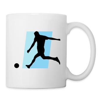 Futsal Joueur de futsal Futsal - Mug blanc - blanc - Droite