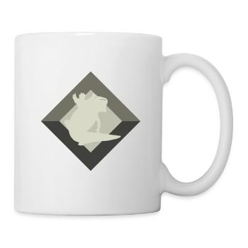 Cute pet axo lotl - Mug - white - Right