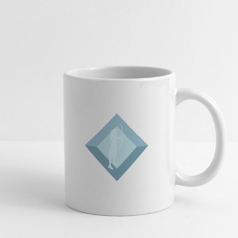 Bogen Bogen Bogenschießen Tasse