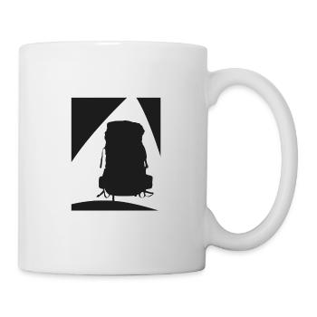 Wandern Backpacker Wandern - Tasse - Weiß - Rechts