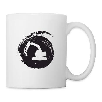 Excavator Driver Excavator Driver Building House - Mug - white - Right