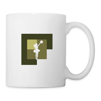 Cheerleading Girlie Girl - Mug - white - Right