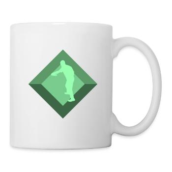 Disc Frisbee Player - Mug - white - Right