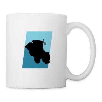 Landwirtschaft Landwirt Bauer - Tasse - Weiß - Rechts