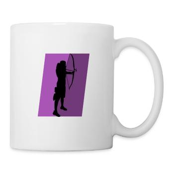 Bow Longbow Shooting Sports - Mug - white - Right