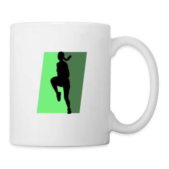Aerobics Acrobatics Exercise - Mug - white - Right