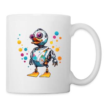 Robot Animal / AI / Mechanized Animals / Comic - Mug - white - Right