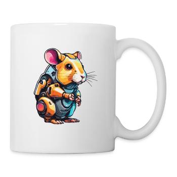 Robot Animal / AI / Mechanized Animals / Comic - Mug - white - Right