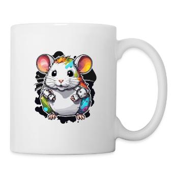 Robot Animal / AI / Mechanized Animals / Comic - Mug - white - Right