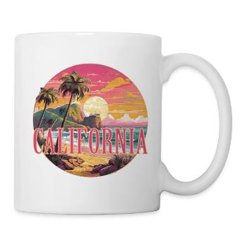 Kalifornien California Strand beach Urlaub holiday - Tasse - Weiß - Rechts