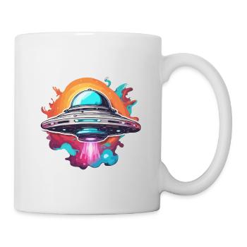 Alien / Spaceship / UFO / Area 51 / All / Mars - Mug - white - Right
