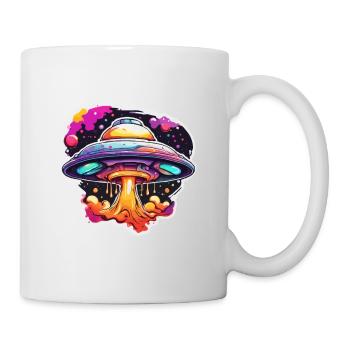 Alien / Spaceship / UFO / Area 51 / All / Mars - Mug - white - Right