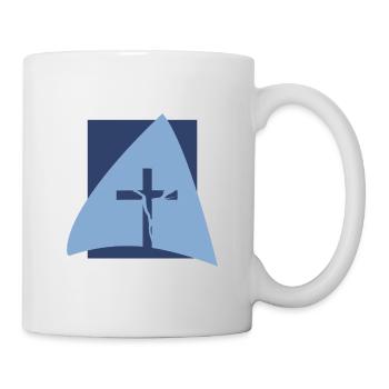 Kreuz Christlich Christ - Tasse - Weiß - Rechts