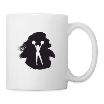 Girl Girlie Cheerleader - Mug - white - Right