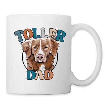 Grand papa chien Nouvelle-Écosse canard Tolling Retriever - Mug blanc - blanc - Droite